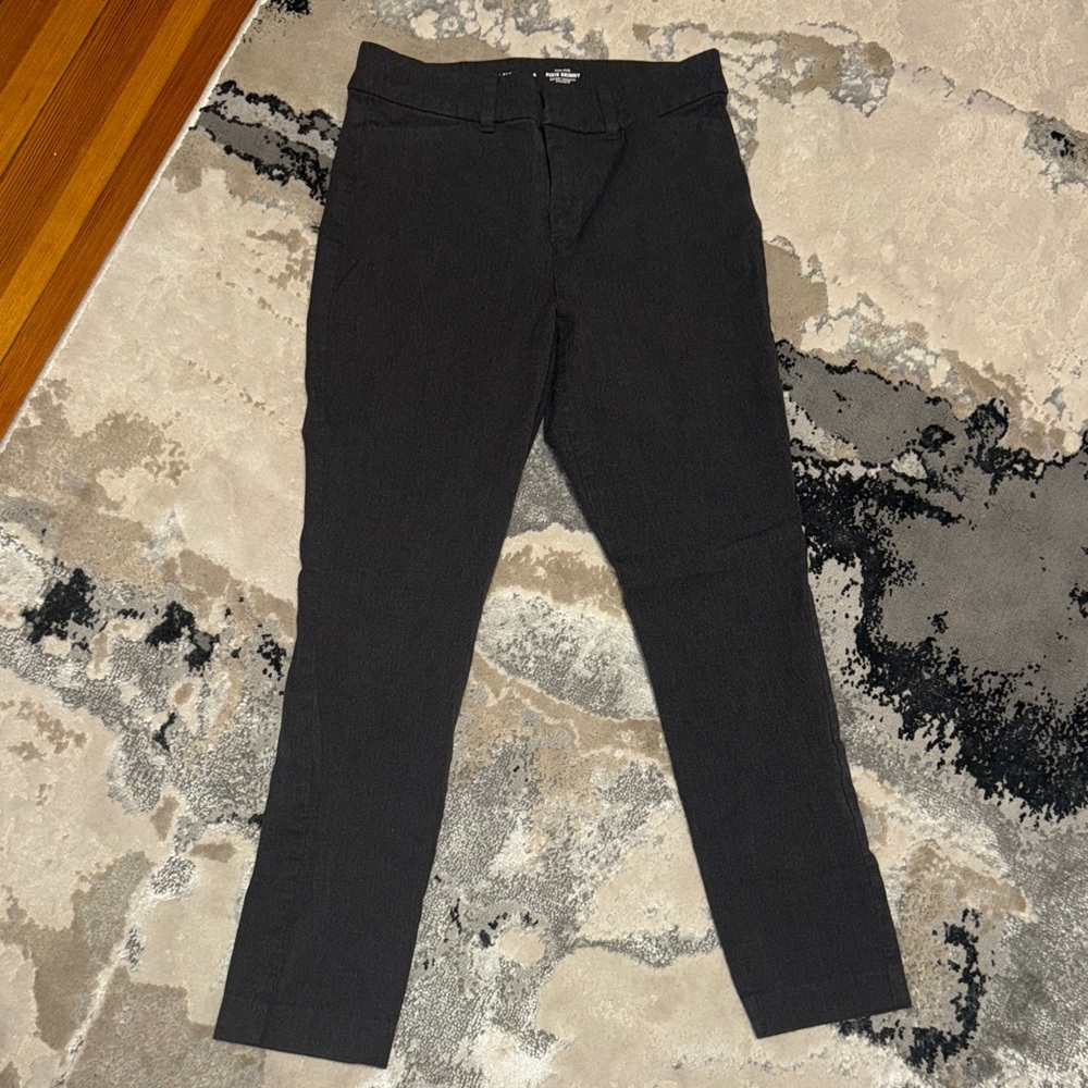 Dark Grey Old Navy High Rise Pixie Skinny Pant